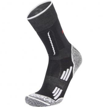 Rywan No Limit Merino Socken Schwarz-Gelb 44/46