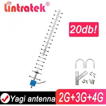 20dB Yagi Antenna for 850/900/1800/2100/2600 MHz Mobile Signal