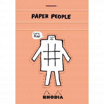 Jean Jullien “Paper People” 90th Anniversary Rhodia N°12 Stapled Pad
