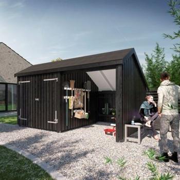 Gartenhaus PLUS Multi, BxT: 248x432 cm, 10,5 m²