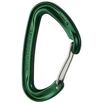 Wire Gate Carabiner, Green, 40‑WLD2 – Wild Country
