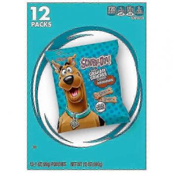 Bâtons Graham Keebler Scooby‑Do : saveur cannelle & caramel