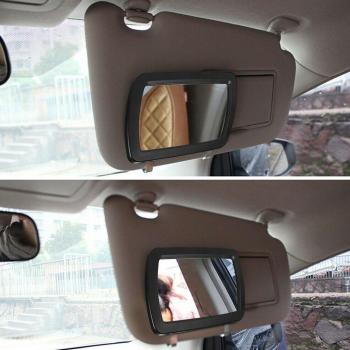 Car Sun Visor Lighted Mirror with Touch Switch