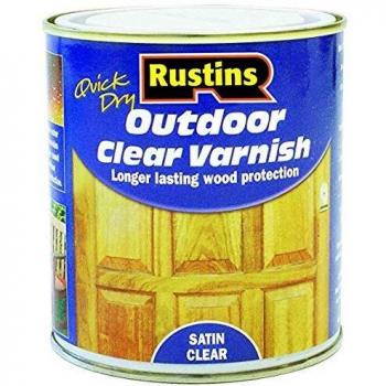 Rustins Exterior Varnish Satin 250ml