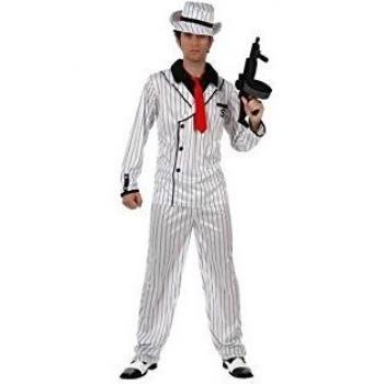 Disfraz de gánster masculino Atosa, talla M/L