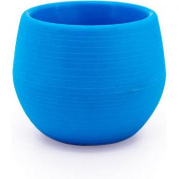 Runde Pflanzenbehälter in Farben