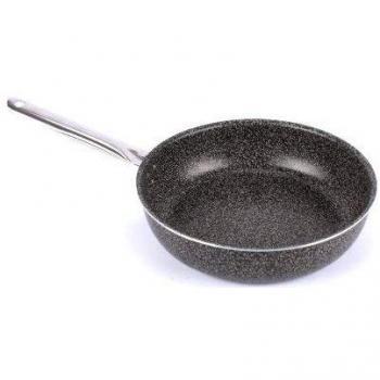 Alluminio Padella Antiaderente 32 cm Big Stone Nero