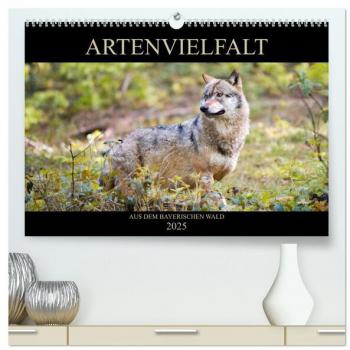 ARTENVIELFALT aus dem Bayerischen Wald (hochwertiger Premium Wandkalender 2025 DIN A2 quer) Kunstdruck in Hochglanz