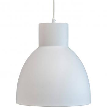 Dyberg Larsen Coast pendant light, Ø 25 cm, white