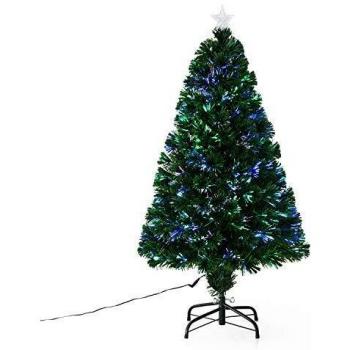 Sapin de Noël Artificiel Lumineux LED Multicolore 130 Branches