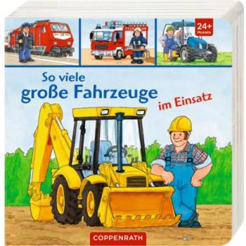 So viele große Fahrzeuge im Einsatz