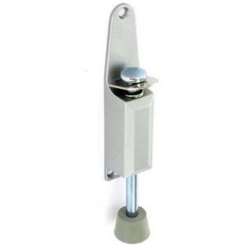Securit 125mm Aluminium Kick Down Door Stop