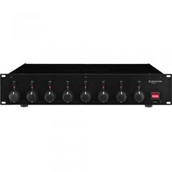Monacor STA-850D PA Verstärker RMS Leistung je Kanal an 4 Ohm: 50 W