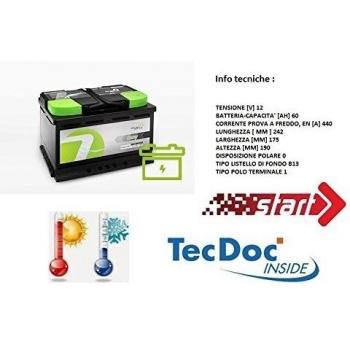 Cámara de energía 35Ah Seven Parts para Daewoo Matiz (53522)