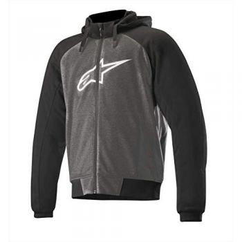 Herren Alpinestars Chrome Sport Motorrad Hoodie Grau 4XL – Premium‑Leichtgewicht