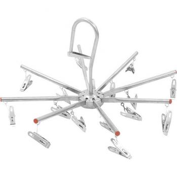 Plegable de Ropa Interior y Calcetines, Acero Inoxidable, 16/35 Clips