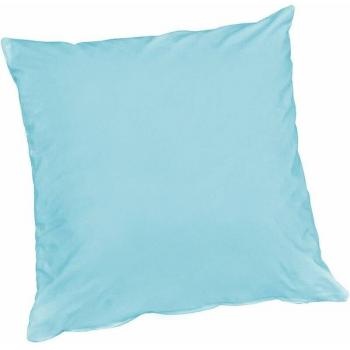 Copricuscino Cotone Lucente Azzurro 40x40 CM – Zippato e Artigianale