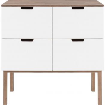 Kidsmill Sepp Commode Wit Beukenhout