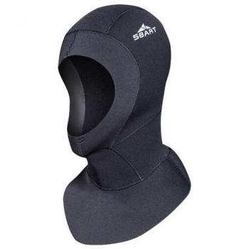 Capucha de neopreno para buceo con hombros largos