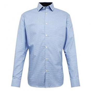 Selected New-mark Herrenhemd langärmelig slim