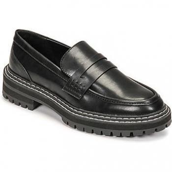 Mocassins Only en PU Noir pour femmes
