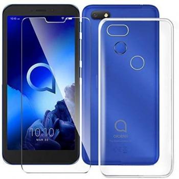 Funda de Silicona Suave HYMY para Alcatel 1V 2019