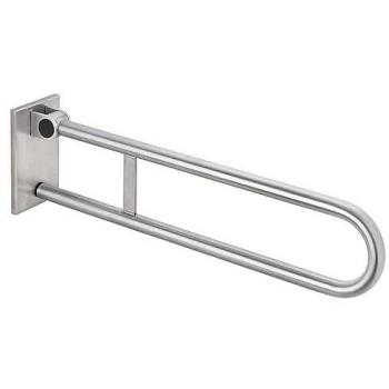 Brillantbad BELP U‑Form Klappschloss, Edelstahl gebürstet, 120 kg – Bohrmontage