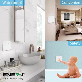 Ener-J Wireless Kinetic 3 Gang Switch ECO SERIES