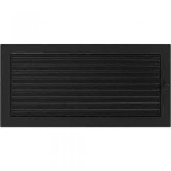 Grille de ventilation 22x45 avec stores noirs