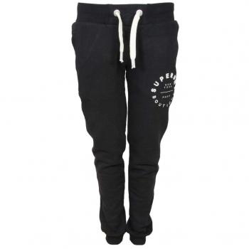 Superdry Damen Freizeithose Applique Slim Fit schwarz (200) S