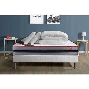 Sommier kit Blanc 140x190 VITALSPRING