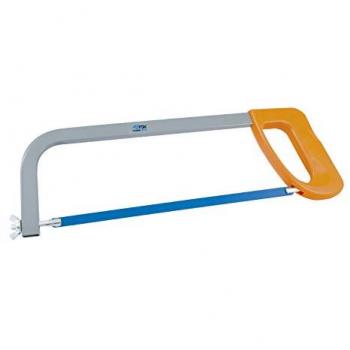 Arco de Sierra Ferrestock 300 mm para Metal y Plástico, con Empuñadura de Plástico y Hoja Intercambiable
