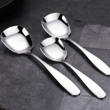 Square Stainless Steel Coffee Spoon