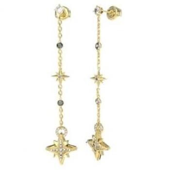 Edle Goldplattierte Ohrringe „In The Sky“ – Stahl mit Kubischen Zirkonien