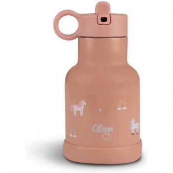 Gourde 250 ml Citron, Design Unicorne