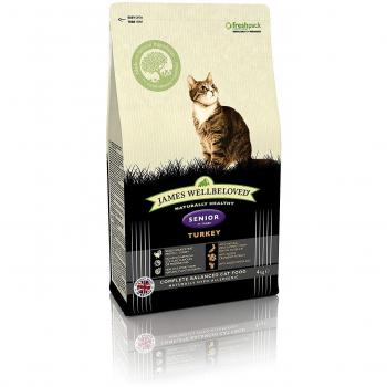 James Wellbeloved Senior Cat Food Turkey and Rice 4kg