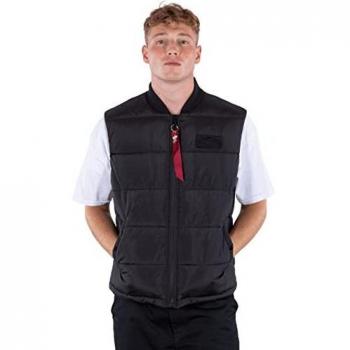 ALPHA INDUSTRIES Puffer Vest in Schwarz