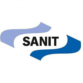 SANIT 17.257.00..T000 Sanit Wandhalter Stahl verzinkt, verstellbar