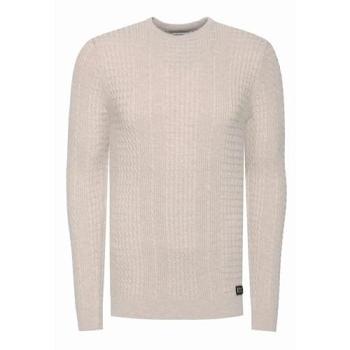 Rusty Neal Modernes Strickmuster Pullover, Herren, Beige