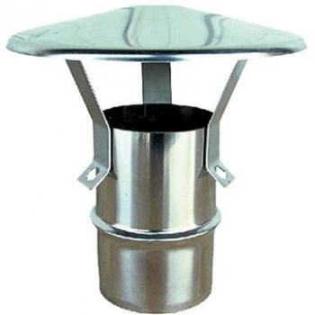 Fumaiolo a cappello Ø 10 cm con attacco maschio DF703540