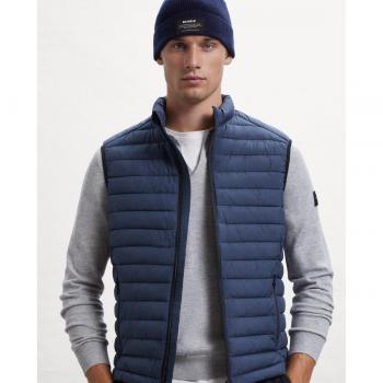 Chaleco de hombre Ecoalf con logo en la espalda