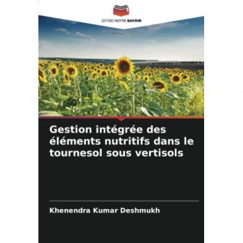 Gestion intégrée des éléments nutritifs dans le tournesol sous vertisols