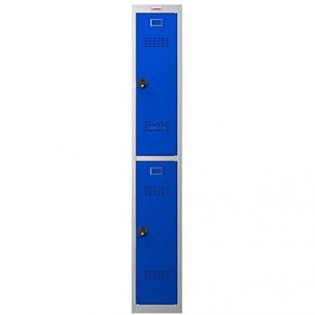 Phoenix Safe Co. PL Series 2 Door Personal Locker Grey Body