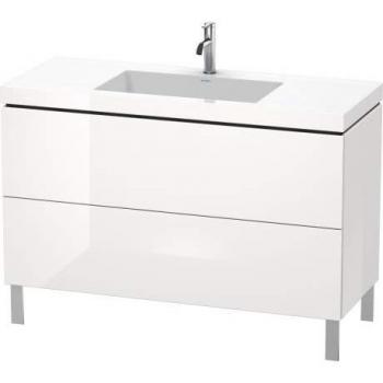 Vasque L-Cube Duravit avec Socle 120x48