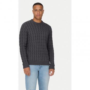 Only & Sons Grau Regular Fit Sweater