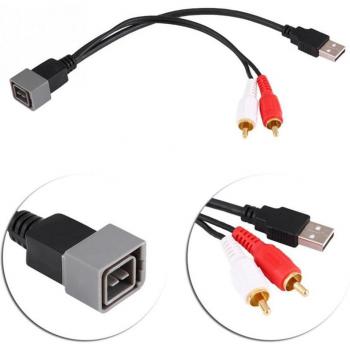 Câble de connexion USB pour autoradio Nissan