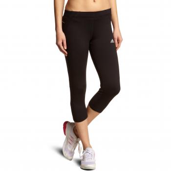 Schwarze Adidas Sequencials 3/4 Tights für Frauen – XS, Artikelnummer W40832