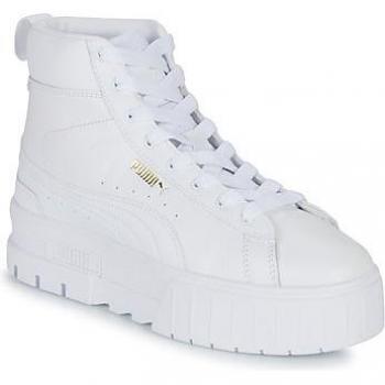 PUMA Mayze Mid cuir Femme 38 Baskets montantes Blanc
