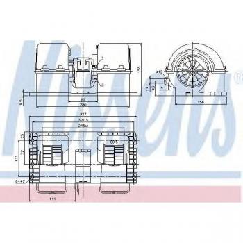 Nissens Ventola Interna 87132