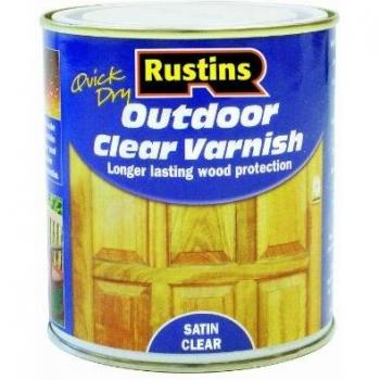 Rustins Exterior Clear Varnish Satin